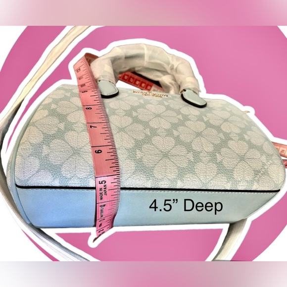 kate spade Crossbody/handbag PVC Leather Dolly Duffle New/w Tags Original Pkg - Picture 11 of 16